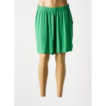 ICHI - Bermuda vert en viscose - Femme - Taille 40 - Modz