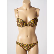 ANTIGEL - Maillot de bain 2 pièces jaune en polyamide - Femme - Taille TU - Modz
