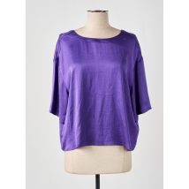 AMERICAN VINTAGE - Blouse violet en acetate - Femme - Taille 34 - Modz
