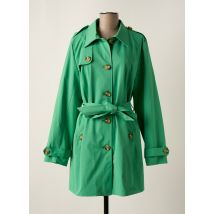B.YOUNG - Trench vert en polyester - Femme - Taille 44 - Modz