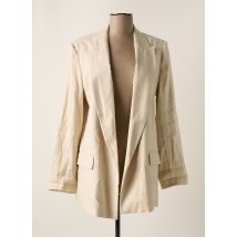 SALSA - Blazer beige en lin - Femme - Taille 36 - Modz