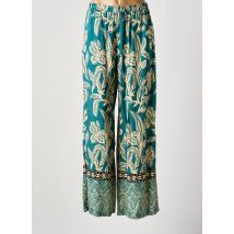 BSB - Pantalon large vert en viscose - Femme - Taille 38 - Modz
