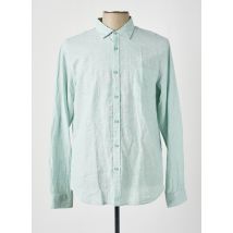 DSTREZZED - Chemise manches longues vert en lin - Homme - Taille L - Modz