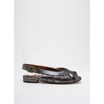 ANONYMOUS COPENHAGEN - Sandales/Nu pieds argent en cuir - Femme - Taille 36 - Modz