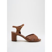 ANONYMOUS - Sandales/Nu pieds marron en cuir - Femme - Taille 38 - Modz