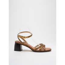 VALERIE BOURGOIN - Sandales/Nu pieds marron en cuir - Femme - Taille 40 - Modz