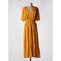 VANESSA BRUNO - Robe longue jaune en viscose - Femme - Taille 38 - Modz