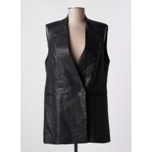 SOUVENIR - Blazer noir en lin - Femme - Taille 36 - Modz