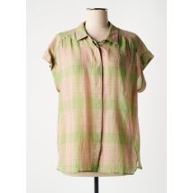 BELLA JONES - Chemisier vert en coton - Femme - Taille 38 - Modz