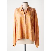 FORTE-FORTE - Chemisier orange en acetate - Femme - Taille 40 - Modz