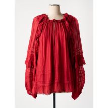 ISABEL MARANT - Blouse rouge en viscose - Femme - Taille 40 - Modz