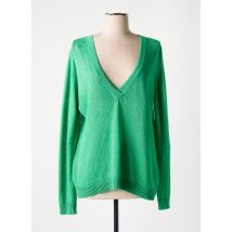 MAEVY - Pull vert en lin - Femme - Taille 36 - Modz