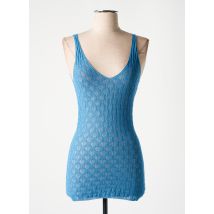LOUIZON - Pull bleu en viscose - Femme - Taille 40 - Modz