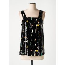 ALYSI - Top noir en polyester - Femme - Taille 38 - Modz