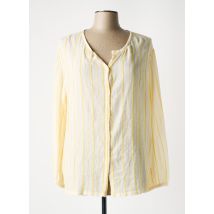 POMANDERE - Chemisier jaune en coton - Femme - Taille 38 - Modz