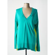 MALIPARMI - Pull bleu en coton - Femme - Taille 42 - Modz