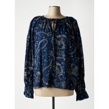 ROSE ANNA - Blouse bleu en coton - Femme - Taille 42 - Modz