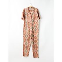 HOD - Combi-pantalon orange en coton - Femme - Taille 36 - Modz