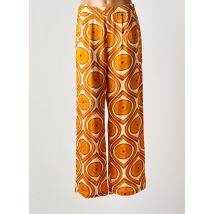 BELLA JONES - Pantalon large jaune en viscose - Femme - Taille 42 - Modz