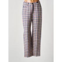 FORTE-FORTE - Pantalon droit bleu en lin - Femme - Taille 34 - Modz