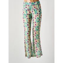 SWILDENS - Pantalon flare bleu en viscose - Femme - Taille 36 - Modz