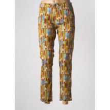 HOD - Pantalon 7/8 marron en coton - Femme - Taille W30 - Modz