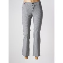 TRUE NYC - Pantalon 7/8 noir en polyester - Femme - Taille W26 - Modz