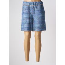 SHIRTAPORTER - Bermuda bleu en coton - Femme - Taille 38 - Modz