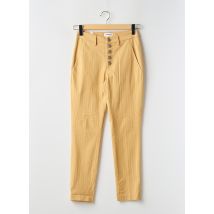 DONDUP - Pantalon chino beige en coton - Femme - Taille W25 - Modz