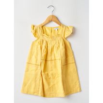 MAYORAL - Robe mi-longue jaune en coton - Fille - Taille TU - Modz