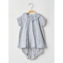 PETIT BATEAU - Ensemble short bleu en coton - Fille - Taille TU - Modz
