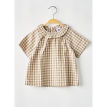 PETIT BATEAU - Blouse vert en coton - Fille - Taille TU - Modz