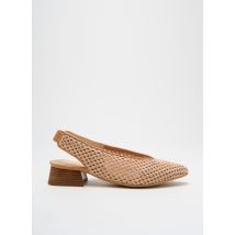 HISPANITAS - Sandales/Nu pieds beige en cuir - Femme - Taille 36 - Modz