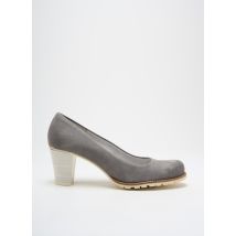 MTNG - Escarpins gris en cuir - Femme - Taille 40 - Modz