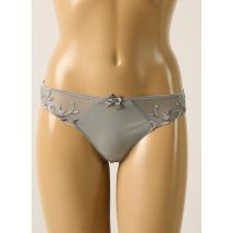 SIMONE PERELE - Tanga gris en coton - Femme - Taille 42 - Modz