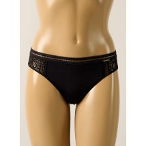 IMPLICITE - Tanga noir en polyamide - Femme - Taille 42 - Modz