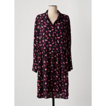 DES PETITS HAUTS - Robe mi-longue noir en viscose - Femme - Taille 40 - Modz