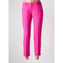 PAKO LITTO - Pantalon 7/8 rose en polyester - Femme - Taille 44 - Modz
