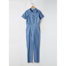 PAKO LITTO - Combi-pantalon bleu en coton - Femme - Taille 38 - Modz