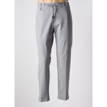 HAVANA - Pantalon slim gris en coton - Homme - Taille 46 - Modz