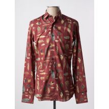 UNGARO - Chemise manches longues marron en coton - Homme - Taille S - Modz