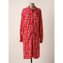 YESTA - Robe mi-longue rouge en viscose - Femme - Taille 48 - Modz