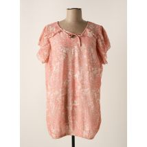 ZHENZI - Tunique manches courtes orange en polyester - Femme - Taille 42 - Modz