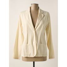 AGATHE & LOUISE - Blazer beige en coton - Femme - Taille 46 - Modz