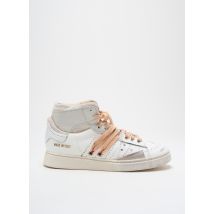 HIDNANDER - Baskets blanc en cuir - Femme - Taille 36 - Modz