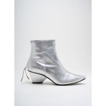 REIKE NEN - Bottines/Boots argent en cuir - Femme - Taille 39 - Modz