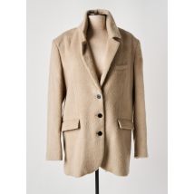 RAIINE - Manteau court beige en laine - Femme - Taille 36 - Modz