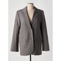 SAMSOE & SAMSOE - Blazer gris en polyester - Femme - Taille 38 - Modz