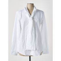BOURRIENNE - Chemisier blanc en coton - Femme - Taille 40 - Modz