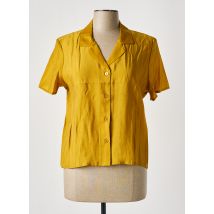 SAMSOE & SAMSOE - Chemisier jaune en lyocell - Femme - Taille 36 - Modz